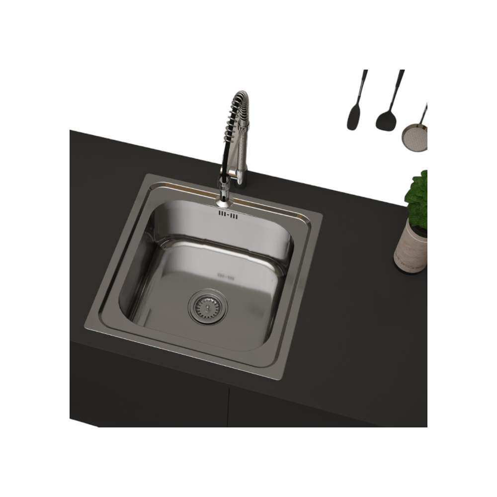 Milano BL-852 140700100024 SB/SD 100 x 60mm Layon Kitchen Sink 0