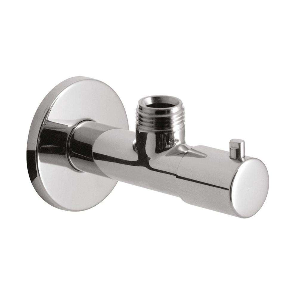 Milano Vado Pex 141200100222 1/2" Chrome Angle Valve with Flange 0