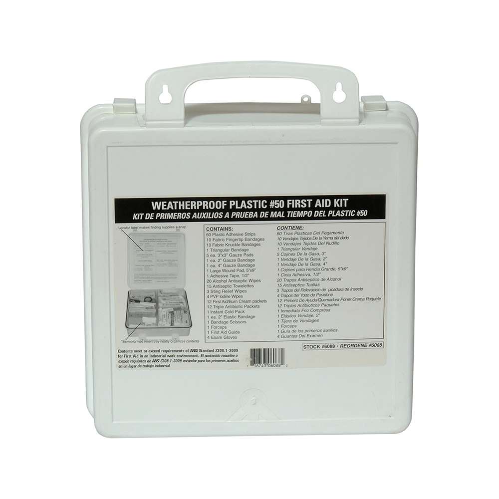 First Aid Pvc Box 50person (OSHA Requirements) 1