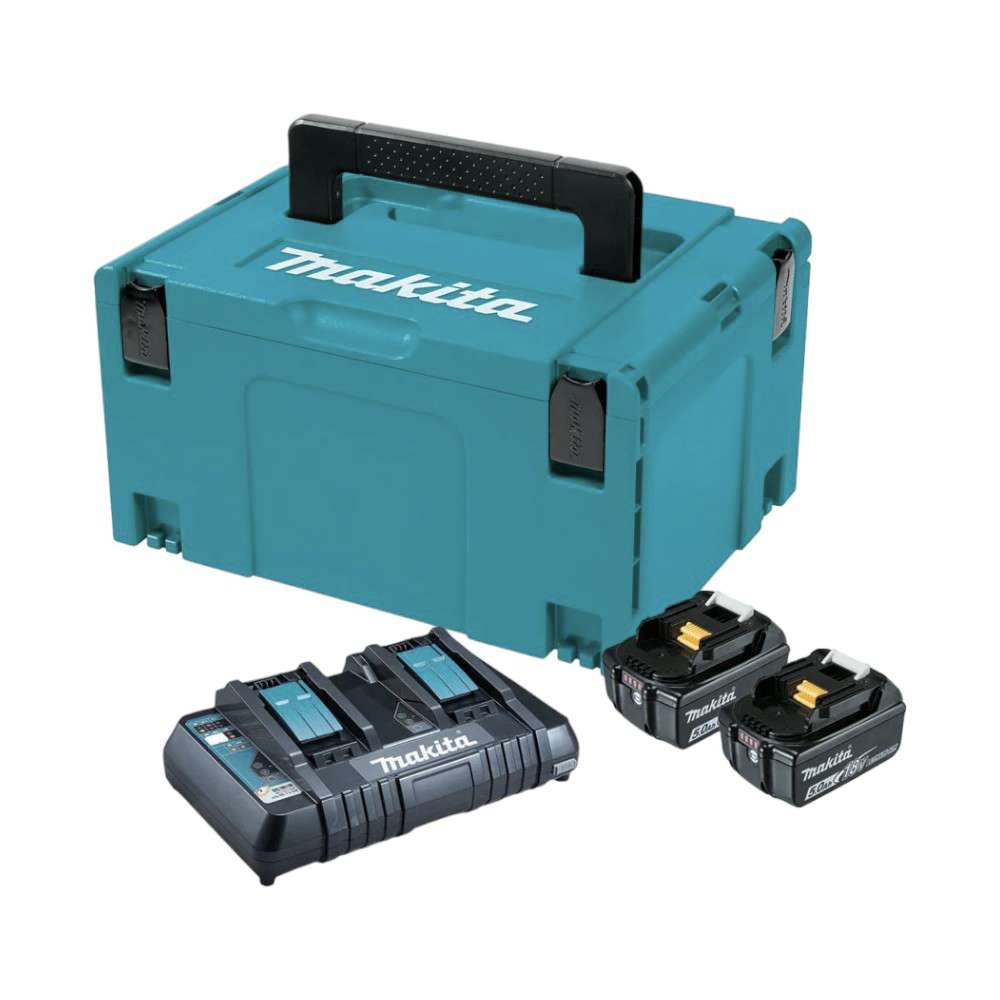 Makita 198567-1 Li-Ion 18V LXT 3 Pin Power Source Kit 5Ah 0