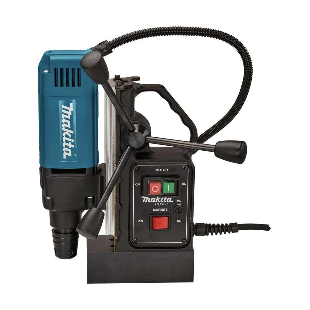 Makita HB500 Magnetic Drill 50mm 9300N Force 16mm Chuck Capacity 1