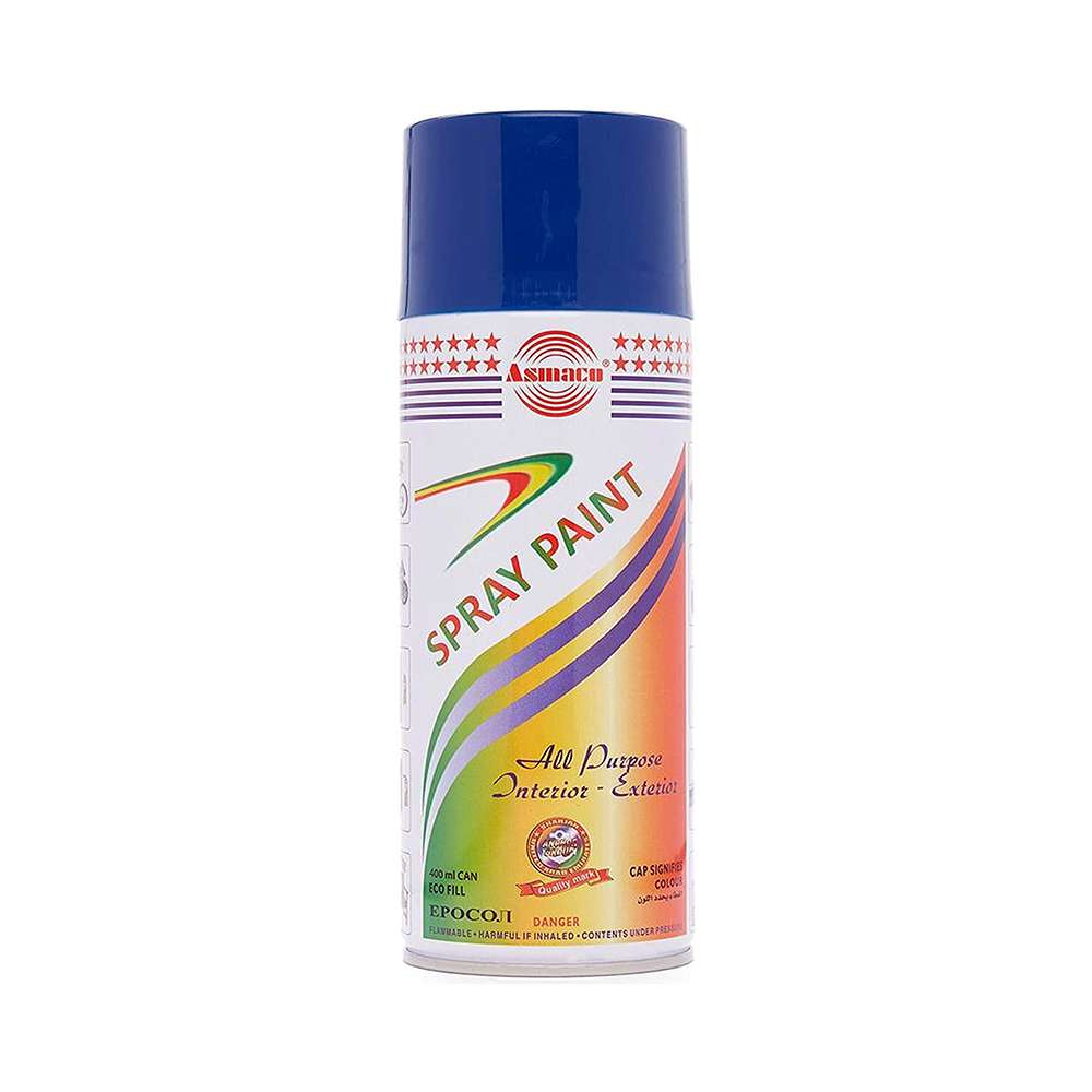 Asmaco Spray Paint 400ML Blue 0