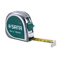 SATA ST91314ME Rubber Grip Tape Measure Metric/SAE Scale 5m/16ft x 19mm