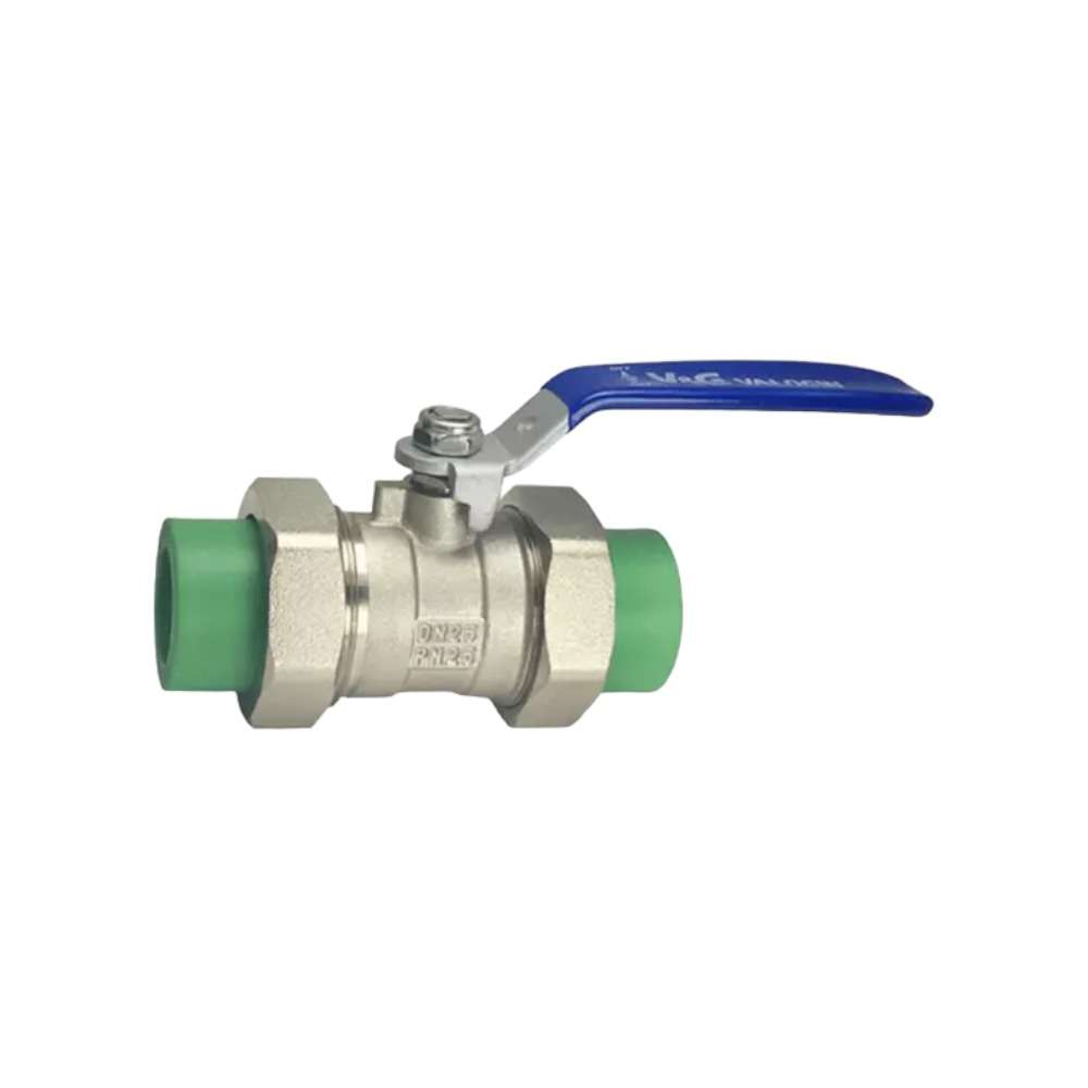 Thomsun 25mm PPR Double Union Ball Valve 0
