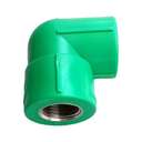 Thomsun PPR Female Elbow, 20mm x 3/4", Brass Insert Threaded Fitting for PPR Plumbing 0