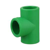 Thomsun PPR Reducer Tee, 25 x 20mm, Heat-Fusion Branch Fitting for Mixed Pipe Sizes