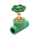 Thomsun PPR Stop Valve, 25mm, Shut-Off Valve for Hot & Cold Water Lines 0