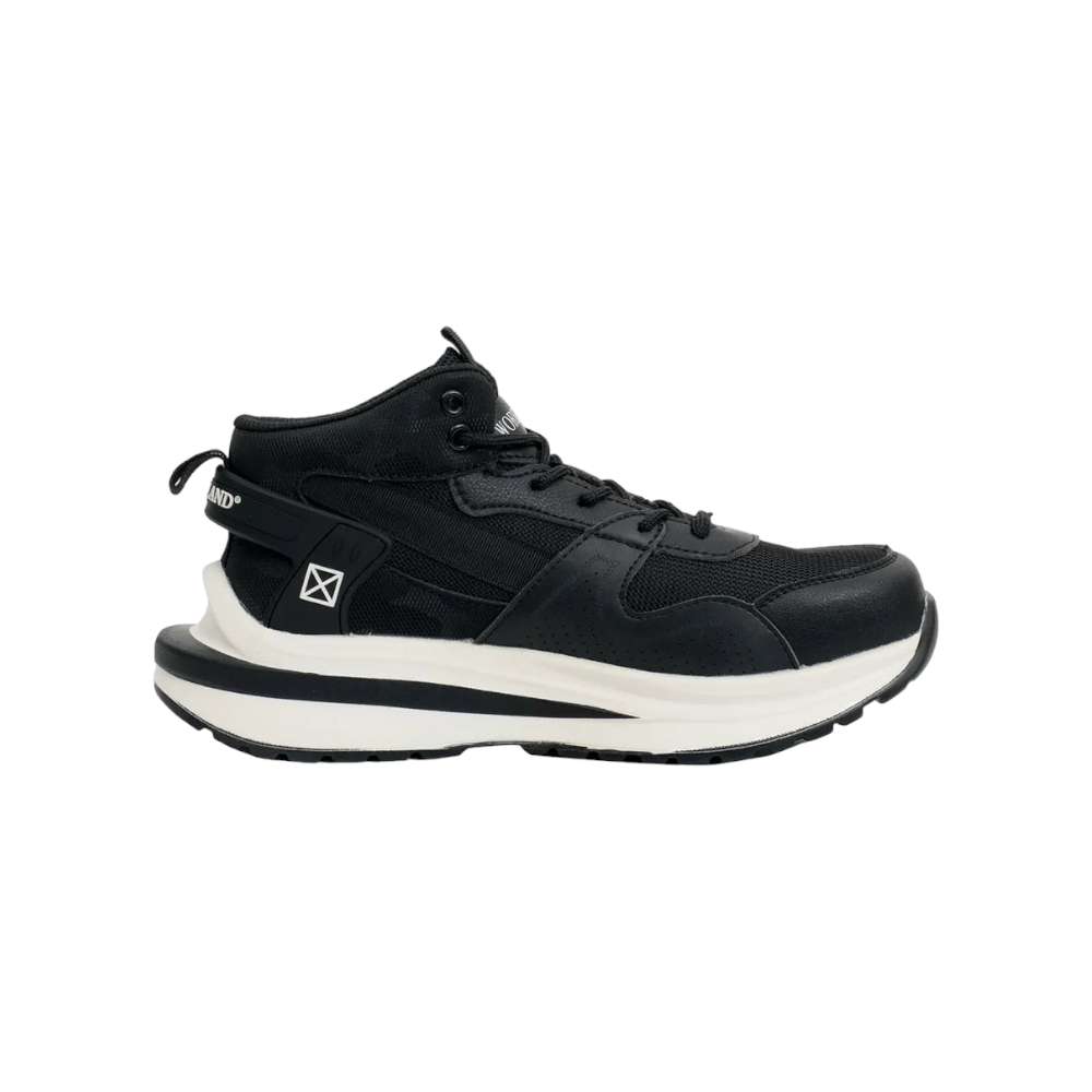 Workland PQR Mid Ankle Steel Toe Safety Shoes - Black, 43 0