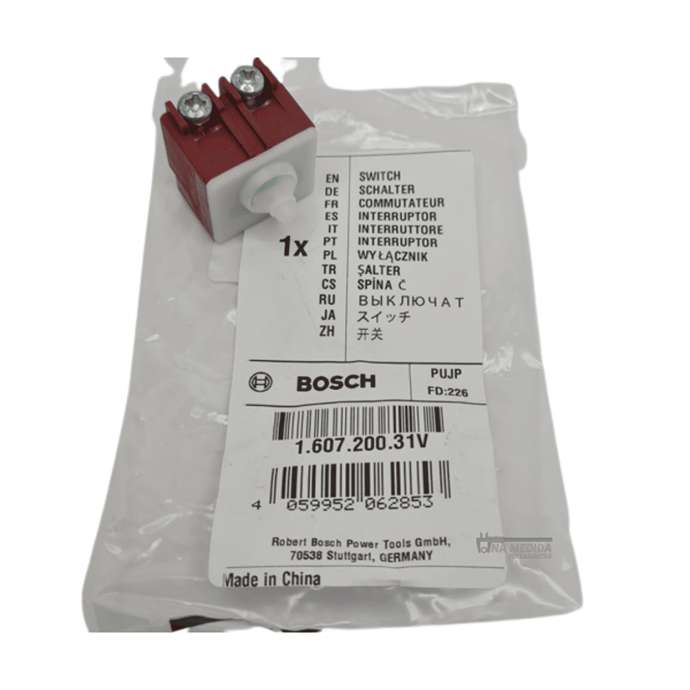 Bosch PTW160720031V Switch for GWC 750-115 Angle Grinder 2