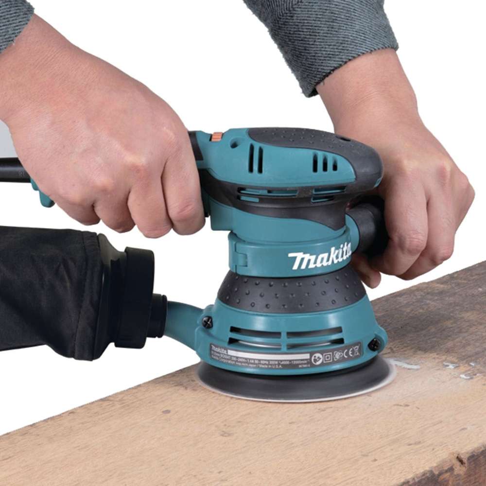 Makita BO5041 Random Orbit Sander 125mm 300W Variable Speed 4