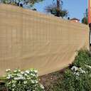 2 X 40M Beige Shade Net 4