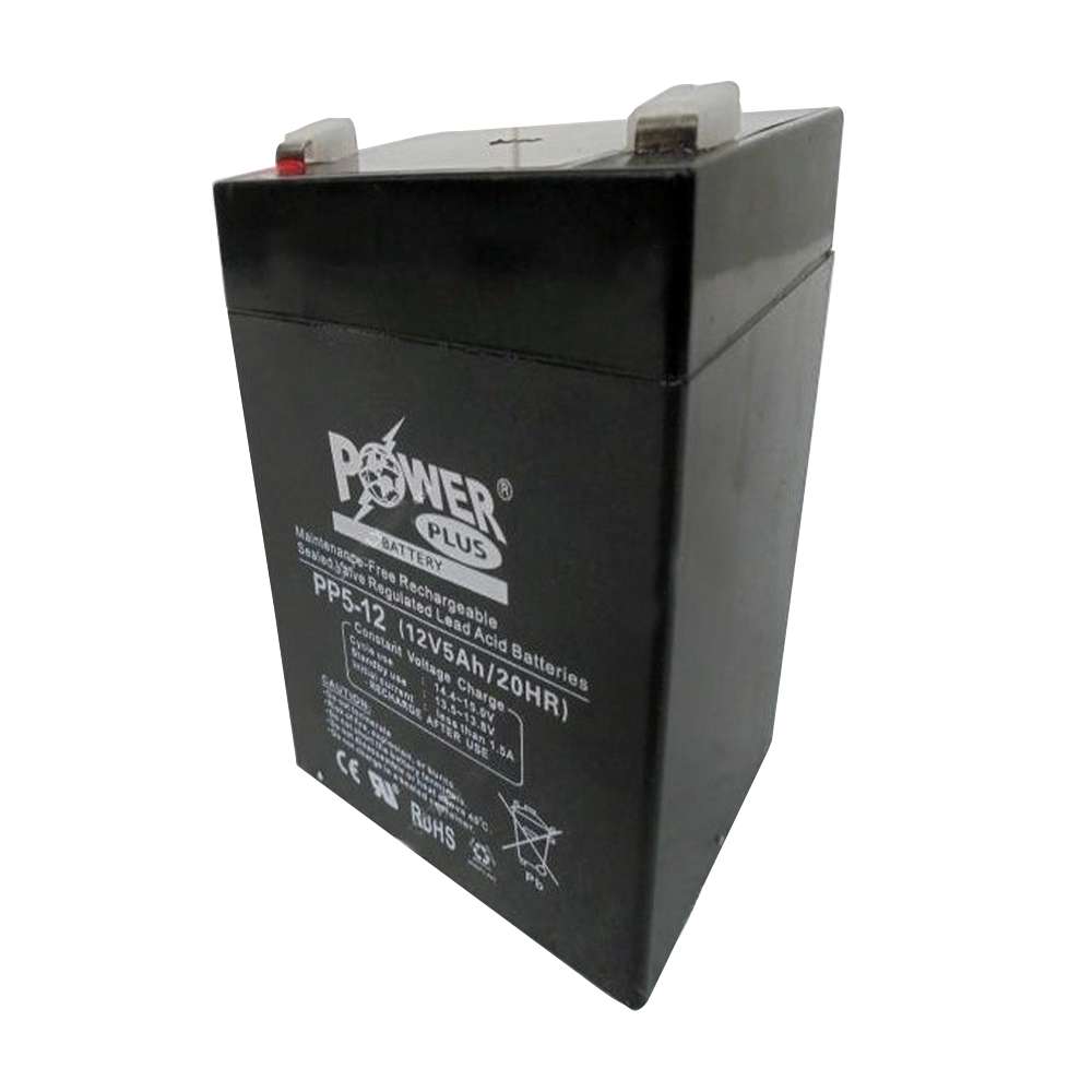 Powerplus 12V 5Ah Lead Acid Battery 0