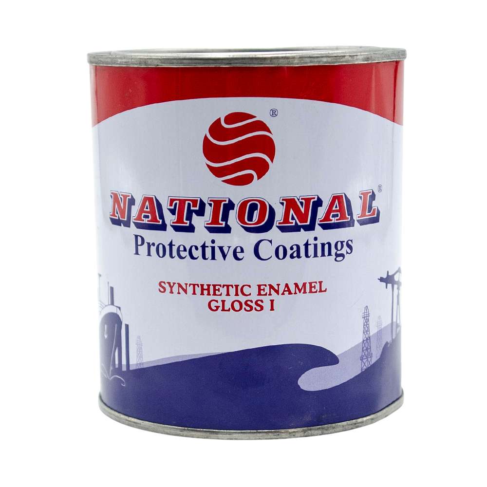 National Paints Synthetic Enamel 900ML 294 Flake Grey 0