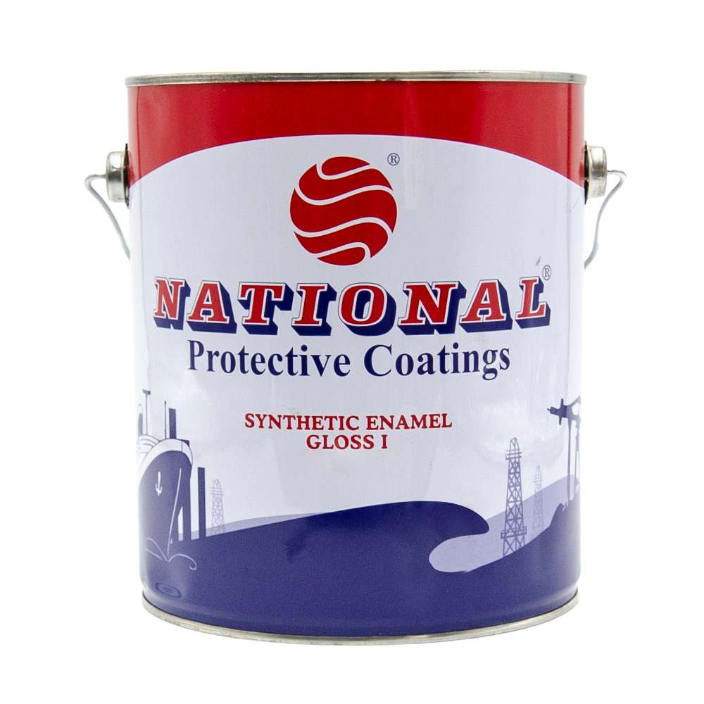 National Paints Synthetic Enamel 3.6L 296 Charcoal 0