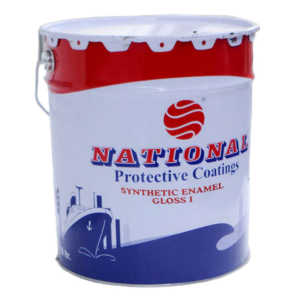 National Paints Synthetic Enamel 18L 293 Silver Grey 0