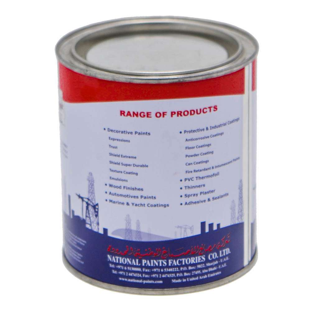 National Paints Synthetic Enamel 900ML 293 Silver Grey 1