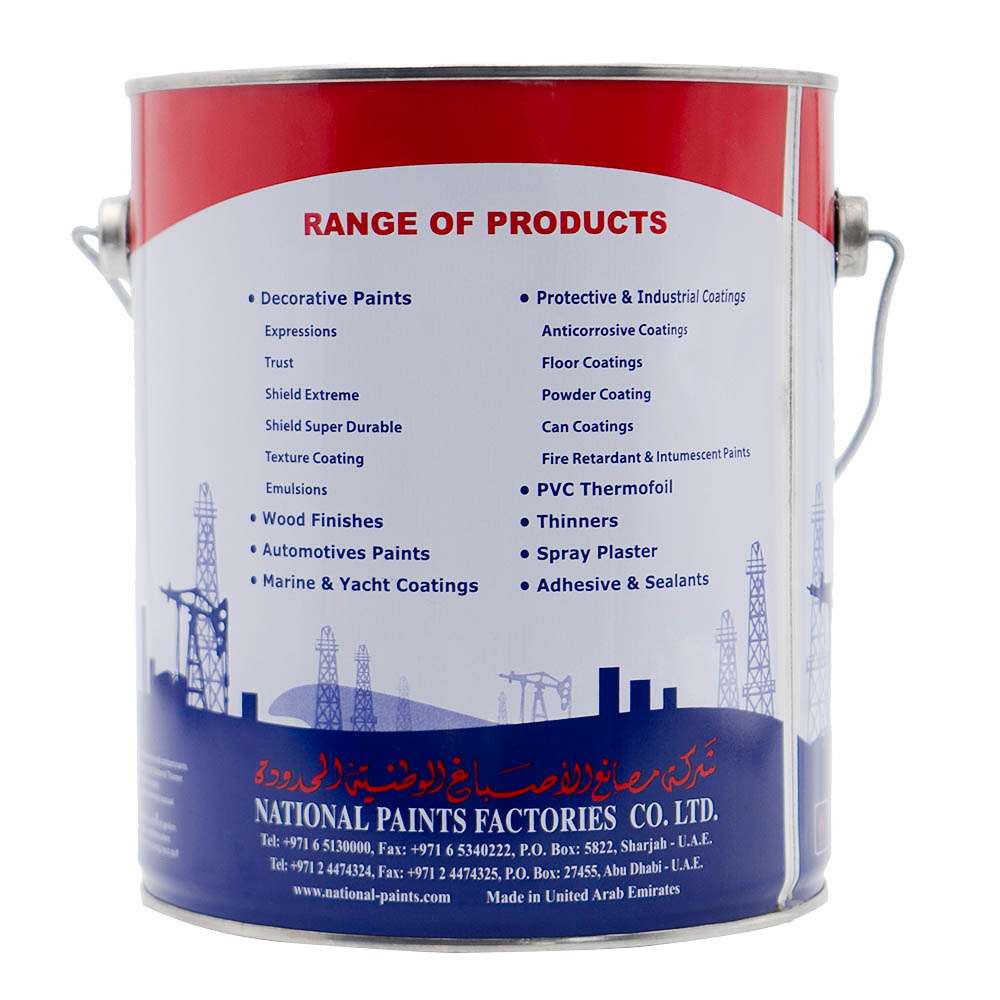 National Paints Synthetic Enamel 3.6L 811 Butter Cream 1