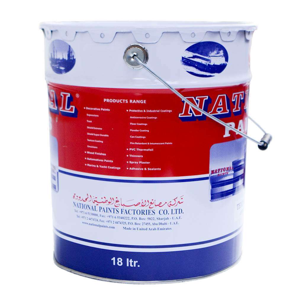 (18 LTR - 819 Dark Cream) طلاء المينا الاصطناعية الزيتي من ناشيونال بينتس 1