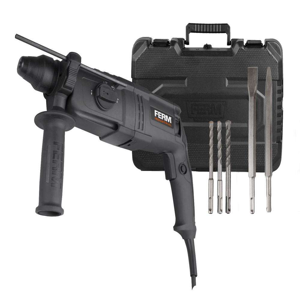 Ferm HDM1038P 800W Rotary Hammer 6