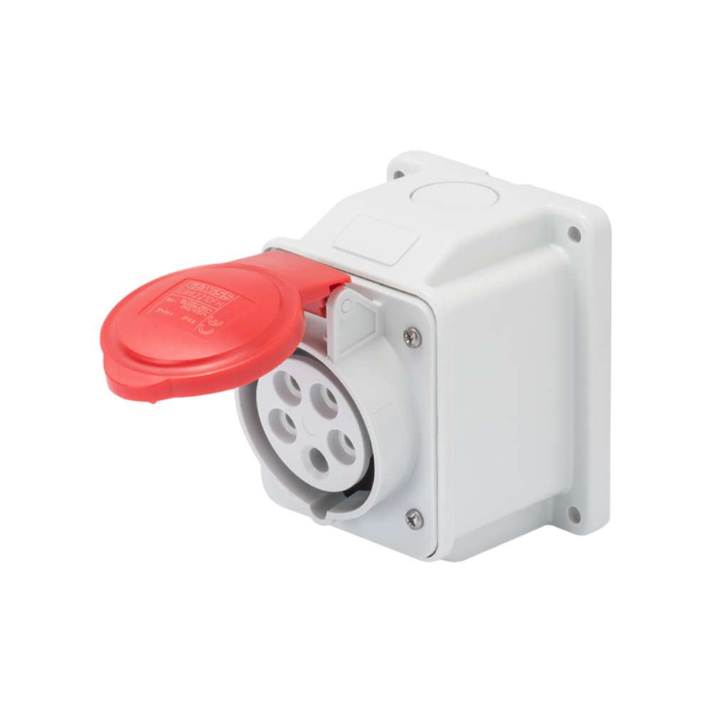 Gewiss 16A 220V 5 PIN Industrial Female Socket 0