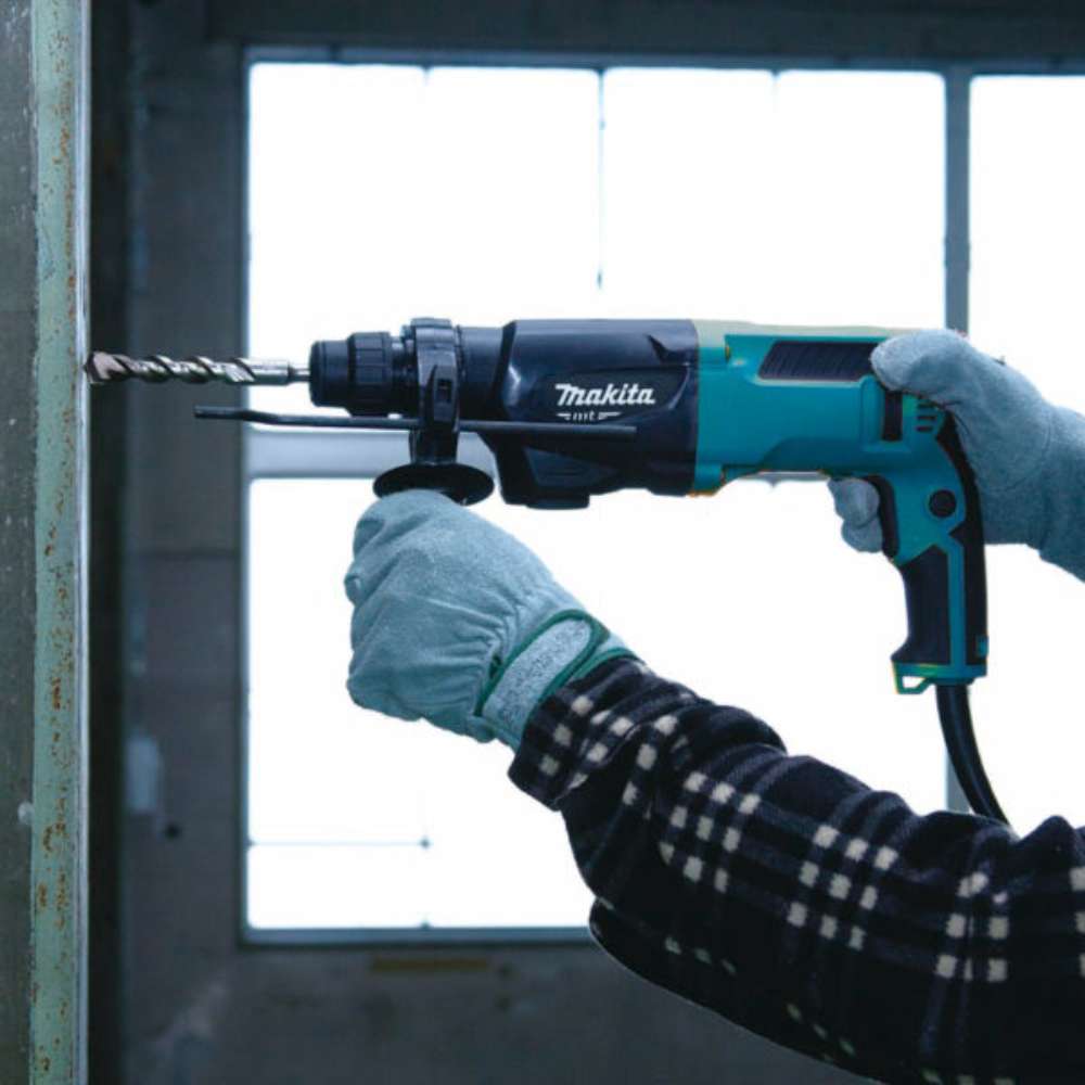 Makita MT Blue M8700B 22mm 710W SJS Plus Rotary Hammer 3