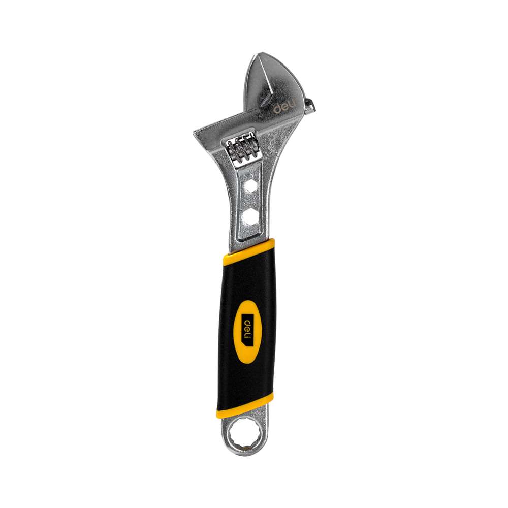Deli Adjustable Comfort Grip Handle Wrench  0