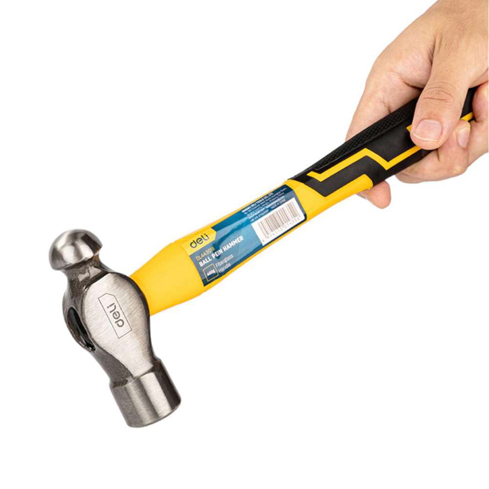Deli DE-EDL443016 Ball Pein Hammer Fiberglass handle 1
