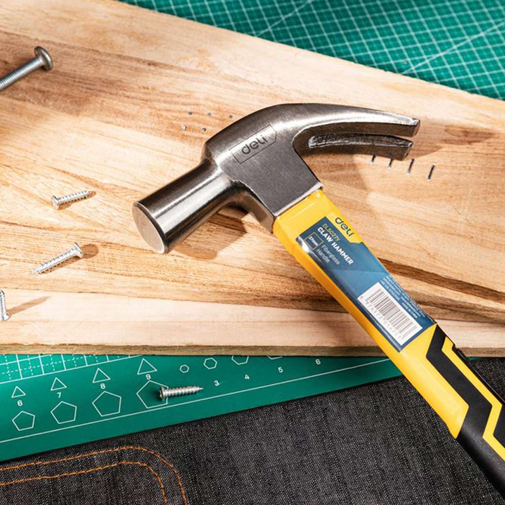 Deli DE-EDL5001 Fiberglass Handle Claw Hammer 3