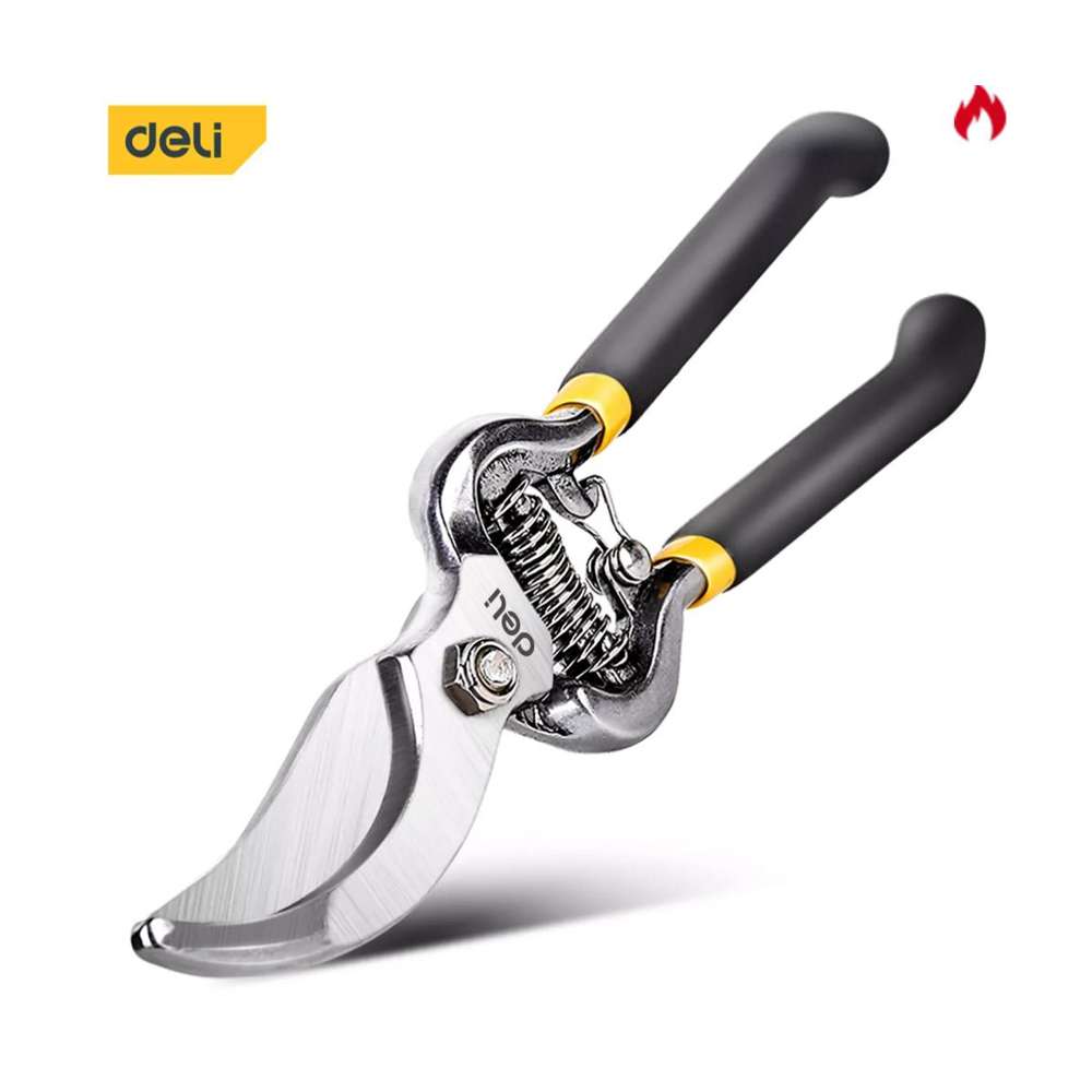 Deli DE-EDL2778 Curved Jaw Pruning Shears 8" 0
