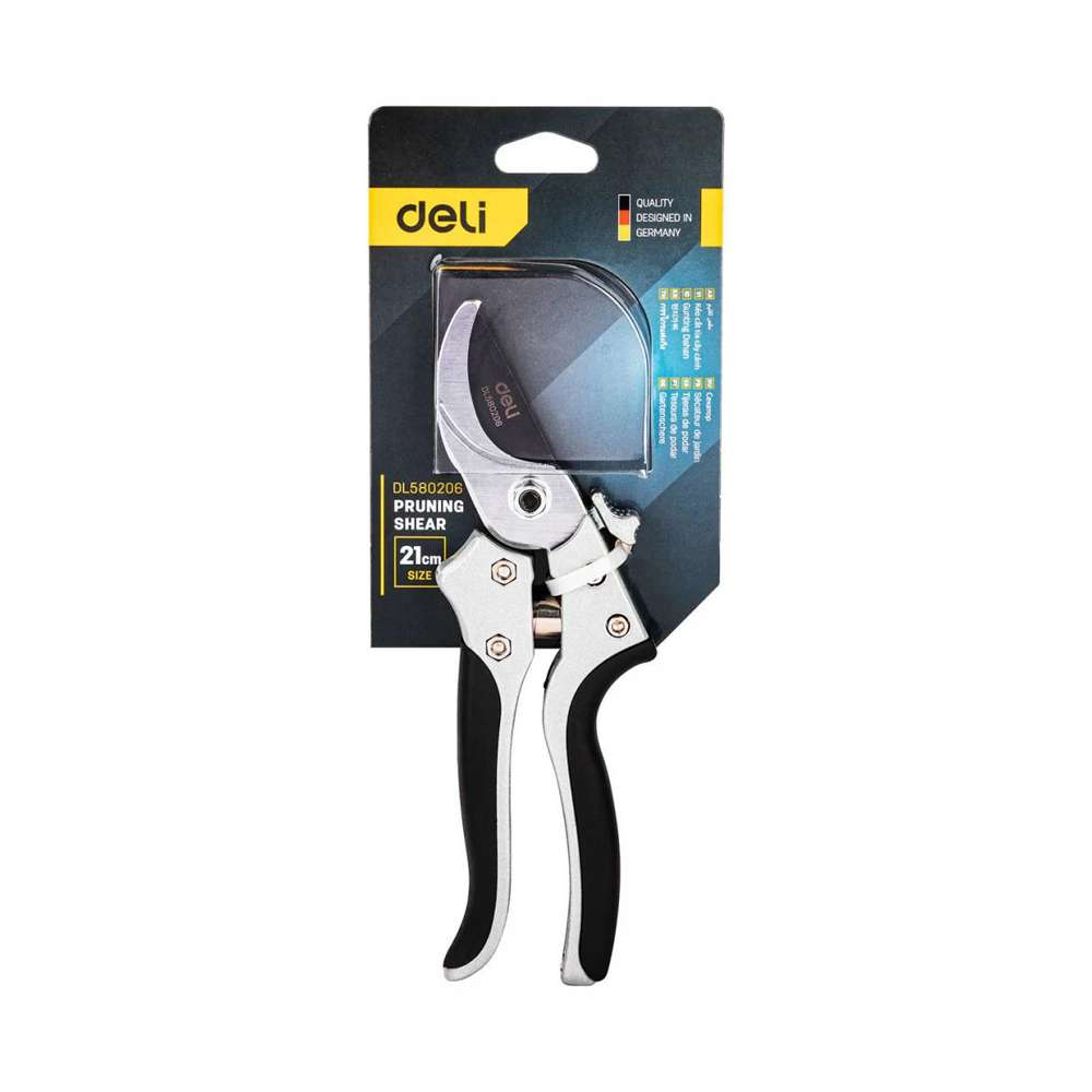 Deli DE-EDL580206 Gardening Pruning Shears 8" 6