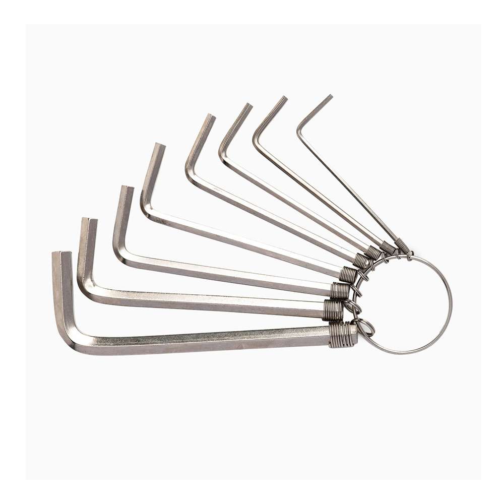 Deli DE-EDL3080 Hex Key Flat End 8Pcs Set