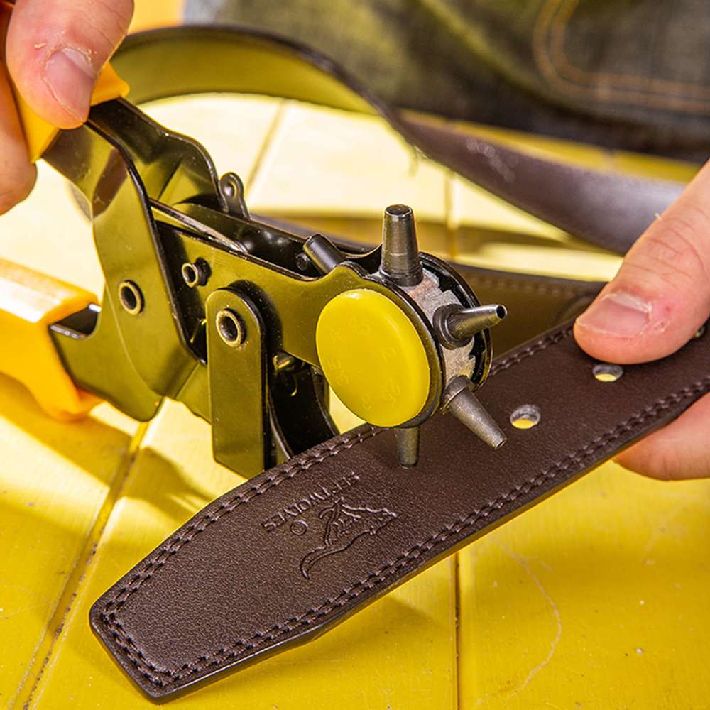 Deli DE-EDL1919 Leather Hole Punch 9" 5