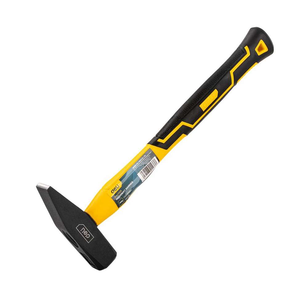 Deli DE-EDL442005 Fiberglass Handle Machinist Hammer  1