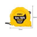 Deli Measuring Tape, 5m x 19mm, Used for General Carpentry & Maintenance 2