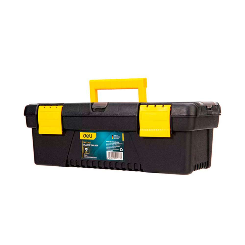 Deli DE-EDL432412 Plastic Tool Box 12" 0