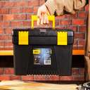 Deli 17" Plastic Tool Box, Used for Professional Tool Storage 4