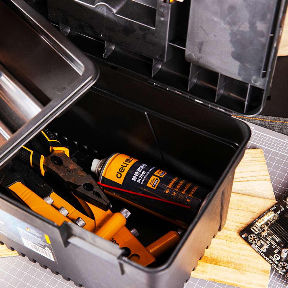 Deli DE-EDL432417 Plastic Tool Box 17" 6