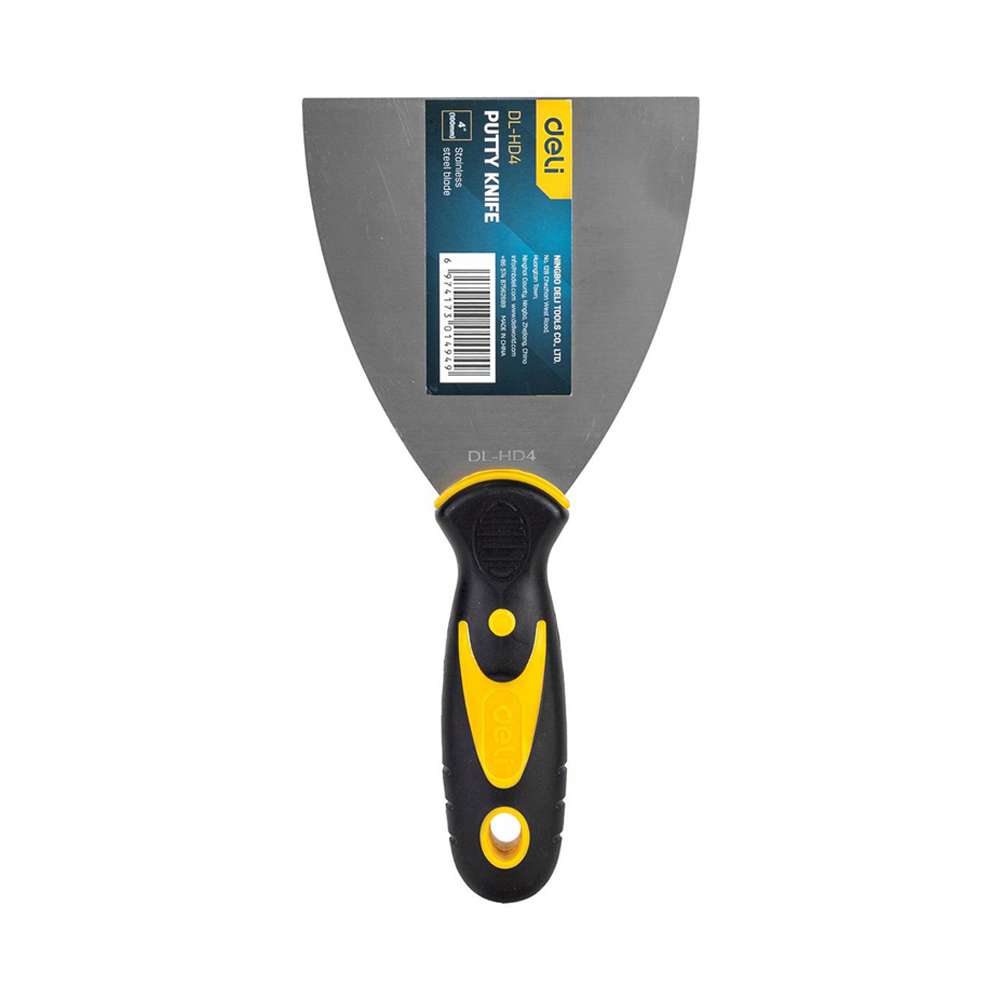 Deli DE-EDL-HD4  Stainless Steel Putty Knife 4"