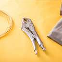 Deli 7" Round Jaw Locking Pliers, Suitable for Compact Clamping & Holding 6