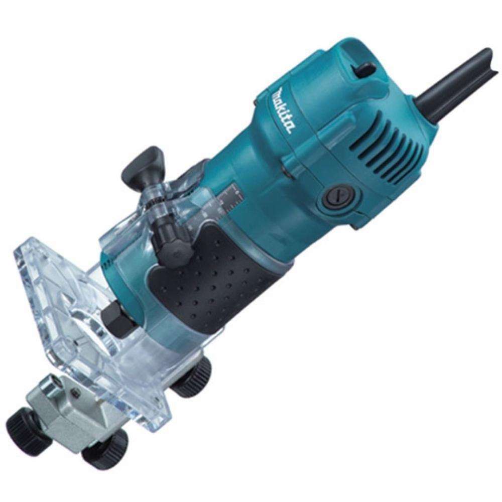 Makita 3709 6mm 530W Light Fixed Base Trimmer 1