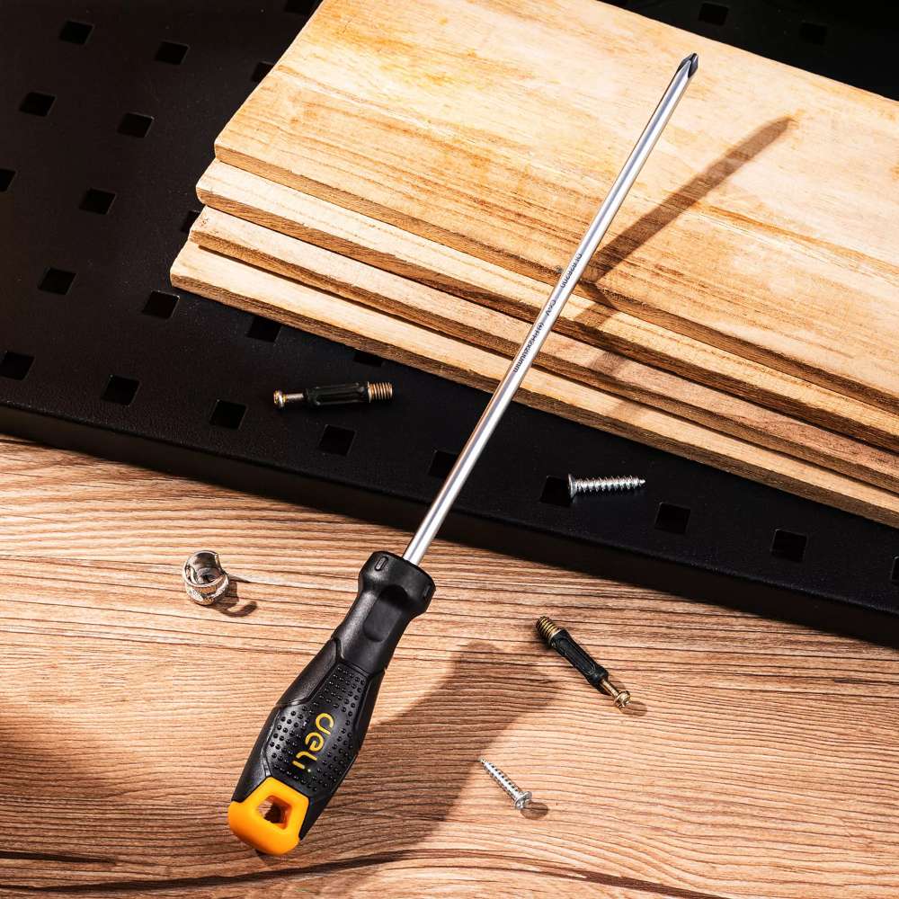Deli DE-EDL626200 Phillips Comfort Handle Screwdriver PH2x200MM 4