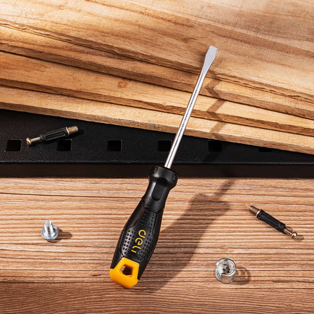 Deli DE-EDL6251001 Sloted Comfort Handle Screwdriver SL5x100MM 3