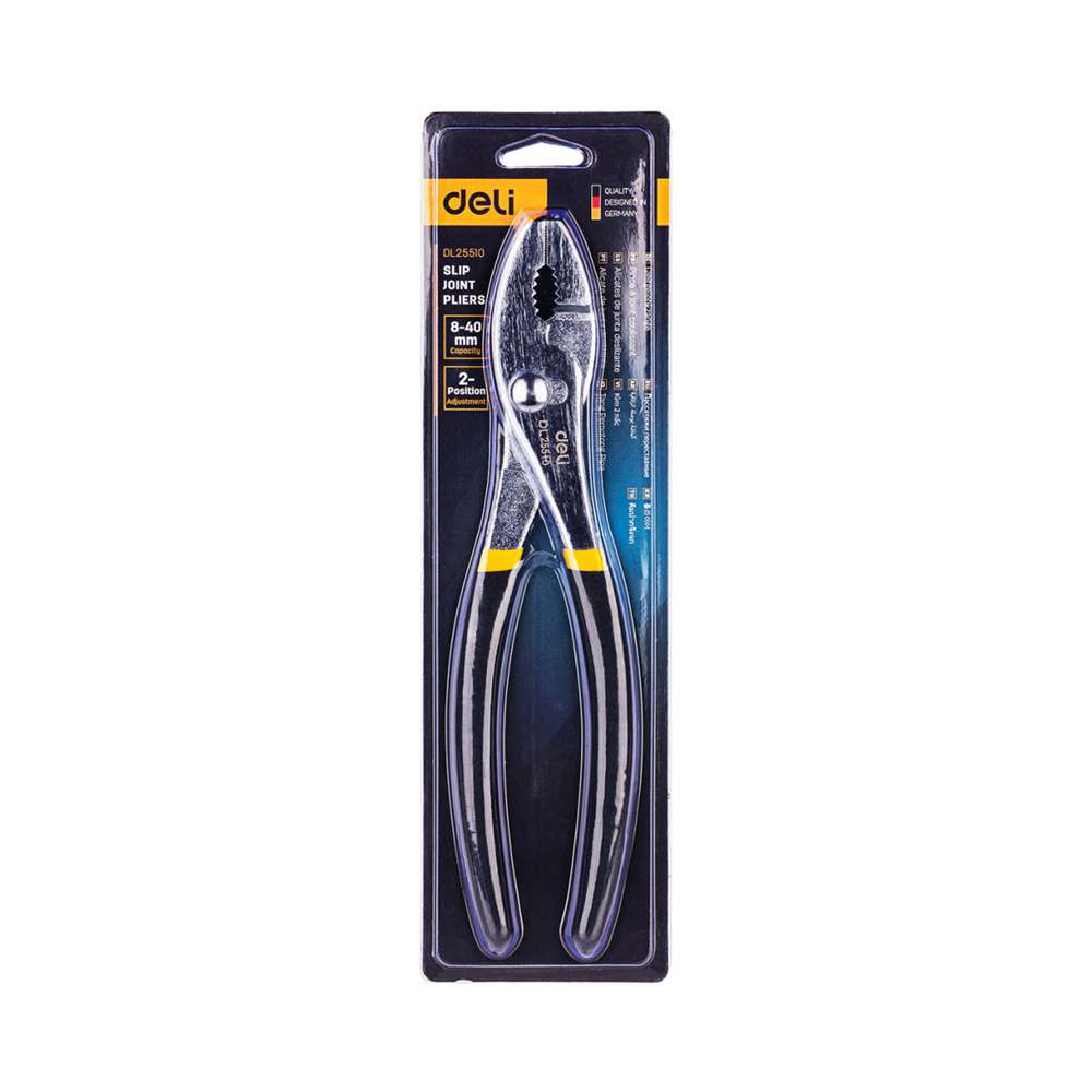 Deli DE-EDL25510 Slip Joint Pliers 10" 7