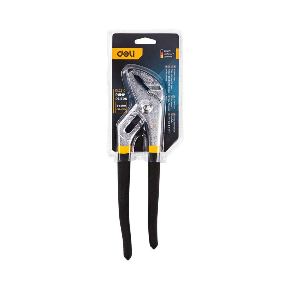 Deli DE-EDL2610 Water Pump Pliers 10" 5