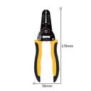 Deli 7" Wire Stripper, Suitable for Fast, Accurate Cable Stripping 2