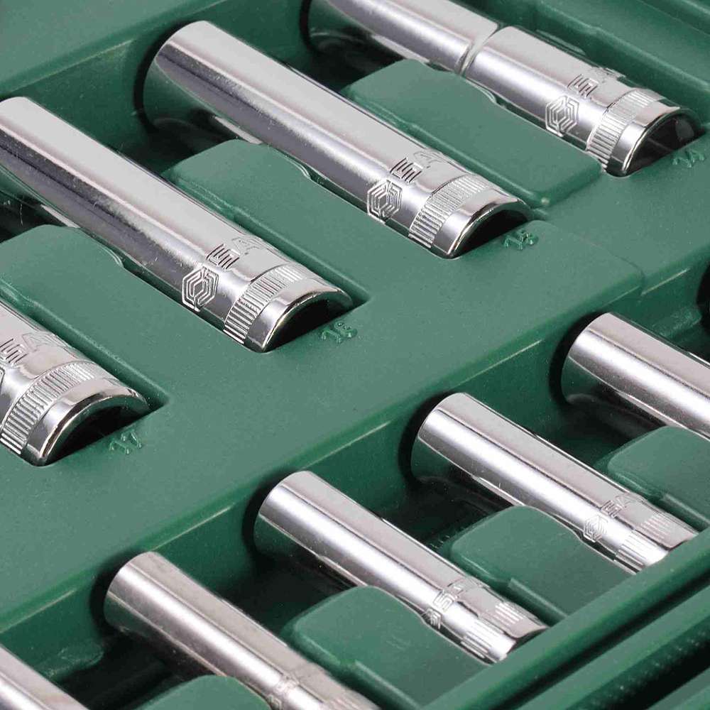 مجموعة مقابس مترية من ساتا قياس (1/4") و (1/2") مكونة من (88) قطعة موديل (ST09013SJ) 5