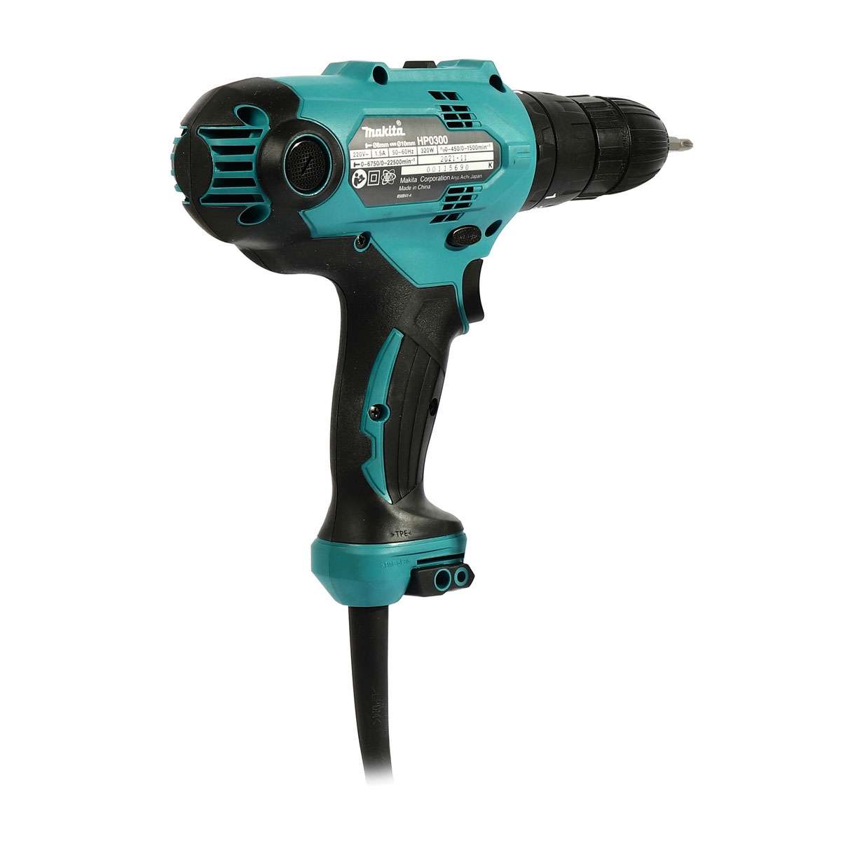 Makita HP0300 8mm 320W Impact Driver Drill 3