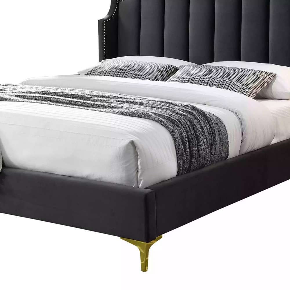 RoHala King Bed - Charcoal 6