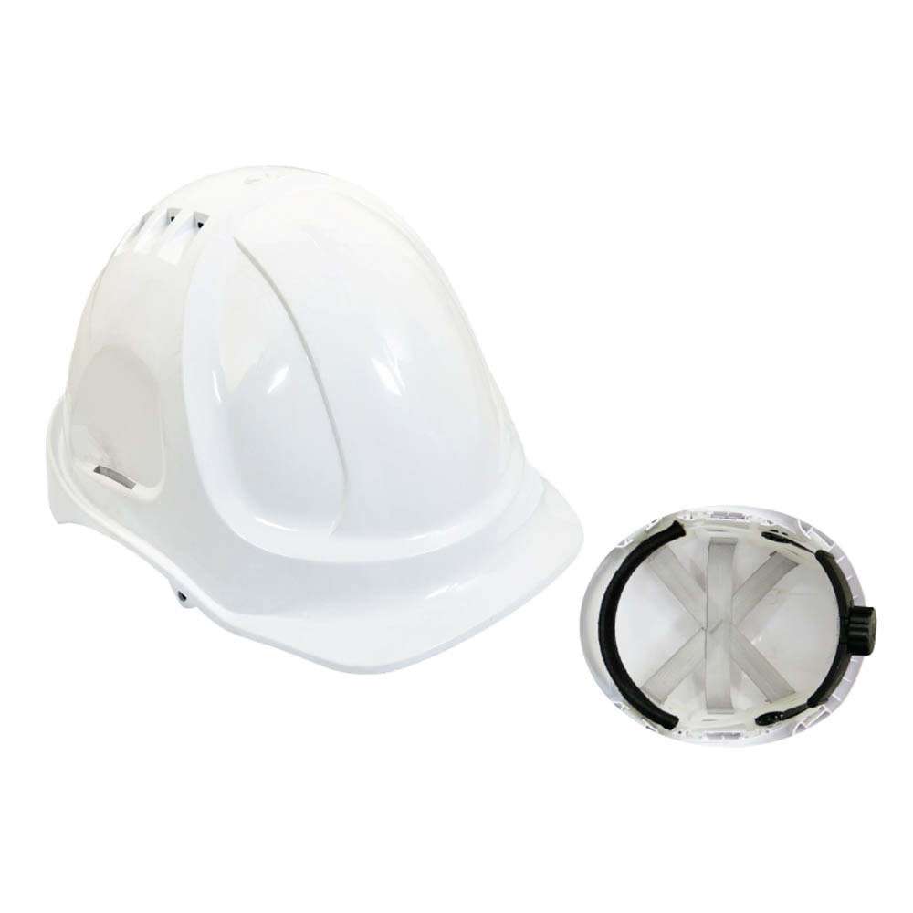 Vaultex ABU Vented Safety Helmet, White 1