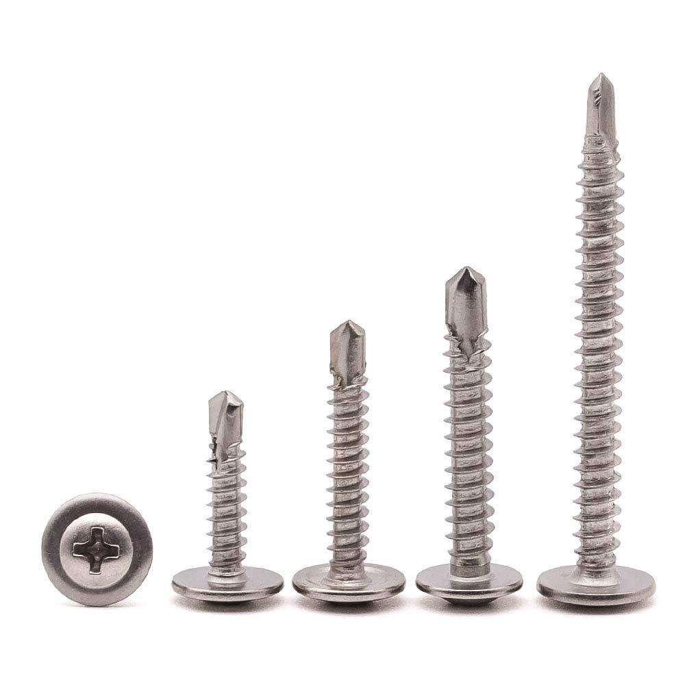 4mm X 1/2 Self Drilling Wafer Head Screw 900PCS Per Pkt 1